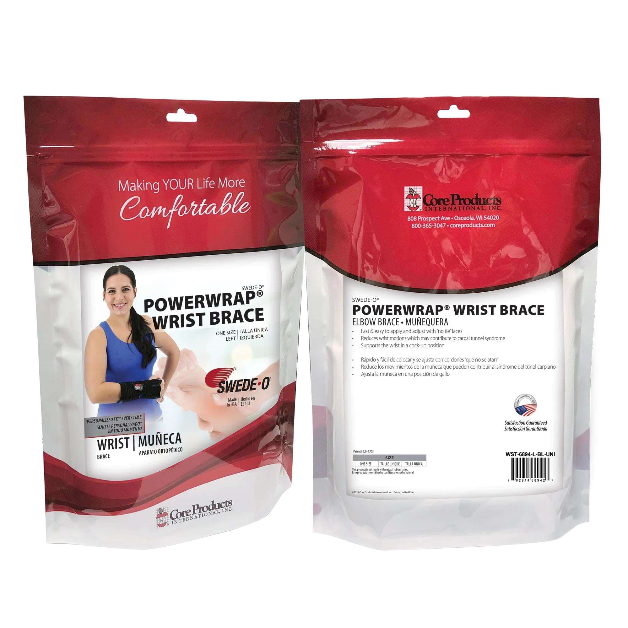 Swede-O PowerWrap Wrist Brace Universal - Image 9