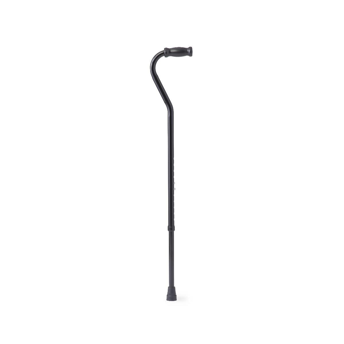 Medline Offset Handle Bariatric Cane, Steel, Tall - Each - Image 1