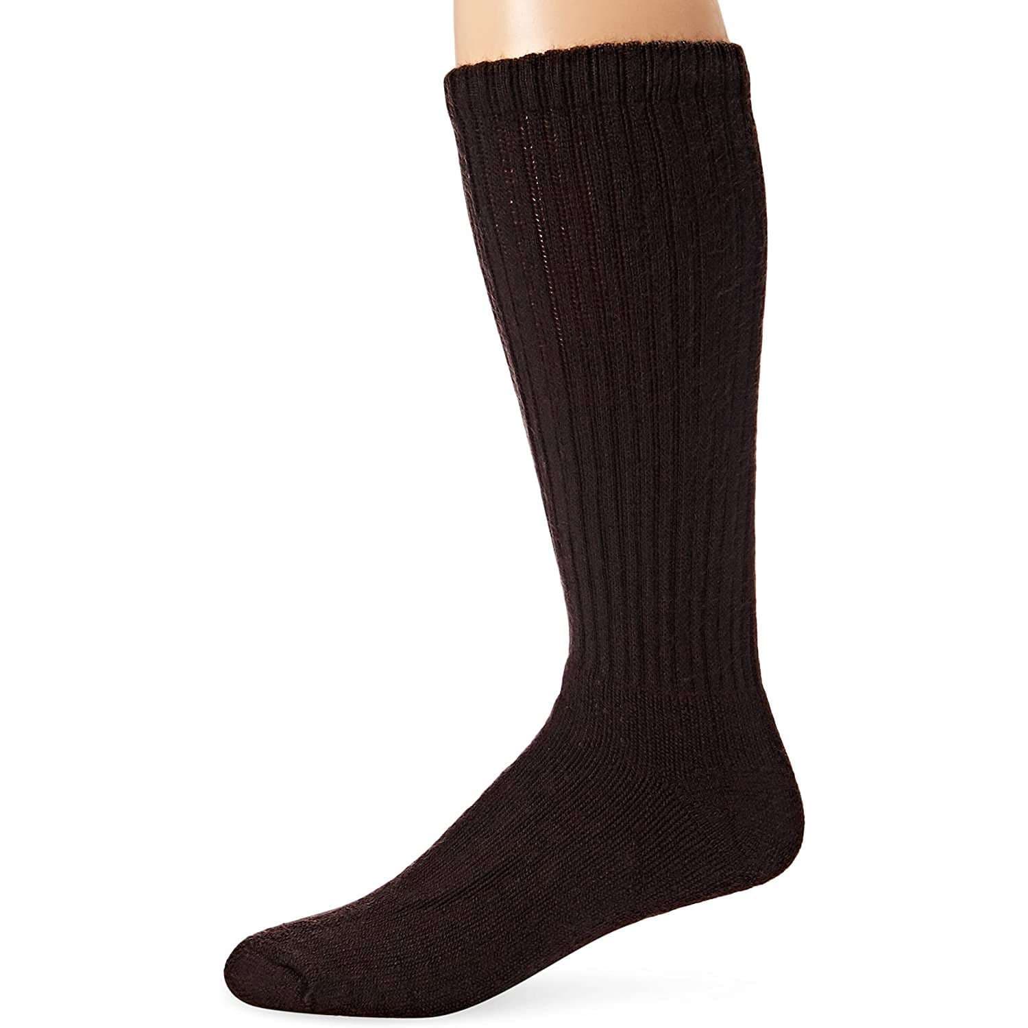 Jobst Sensifoot Crew High Compression Socks, Small, Brown - Pair - Image 1