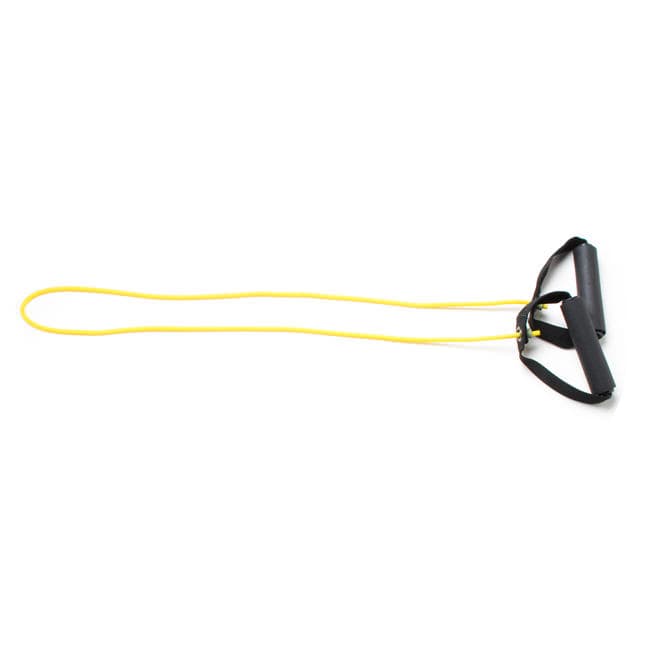 CanDo Tubing with Handle Exerciser, 48 Inch, Yellow, Extra-light - Image 1