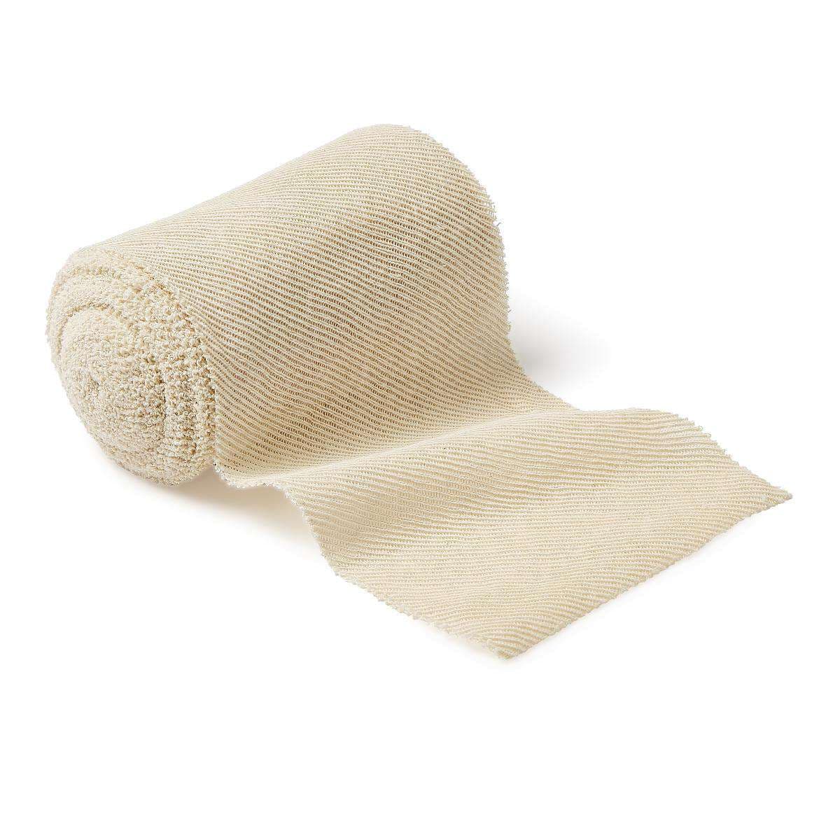 Medline Sterile Bias Cut 100% Cotton Stockinette, 4" x 4yds, Sterile - Case of 20 - Image 1