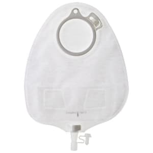 Assura MAXI Urostomy Pouch, 10.5" L, Red Code, Transparent - Box of 10 - Image 1