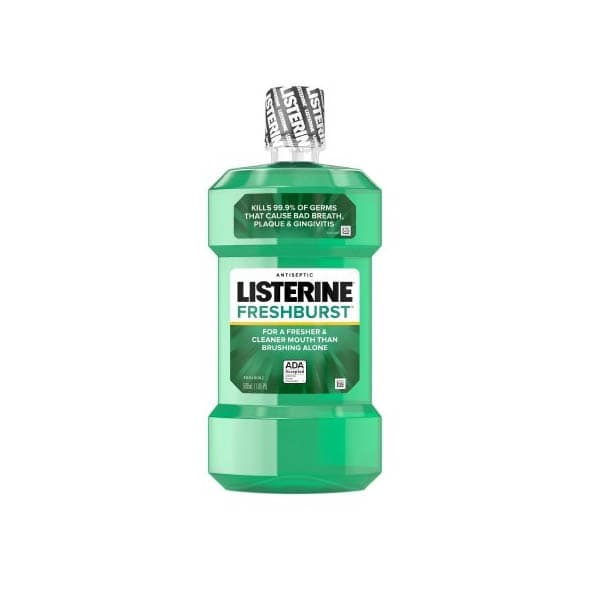 Listerine Mouthwash, Mint Flavor, 500 mL - Image 1