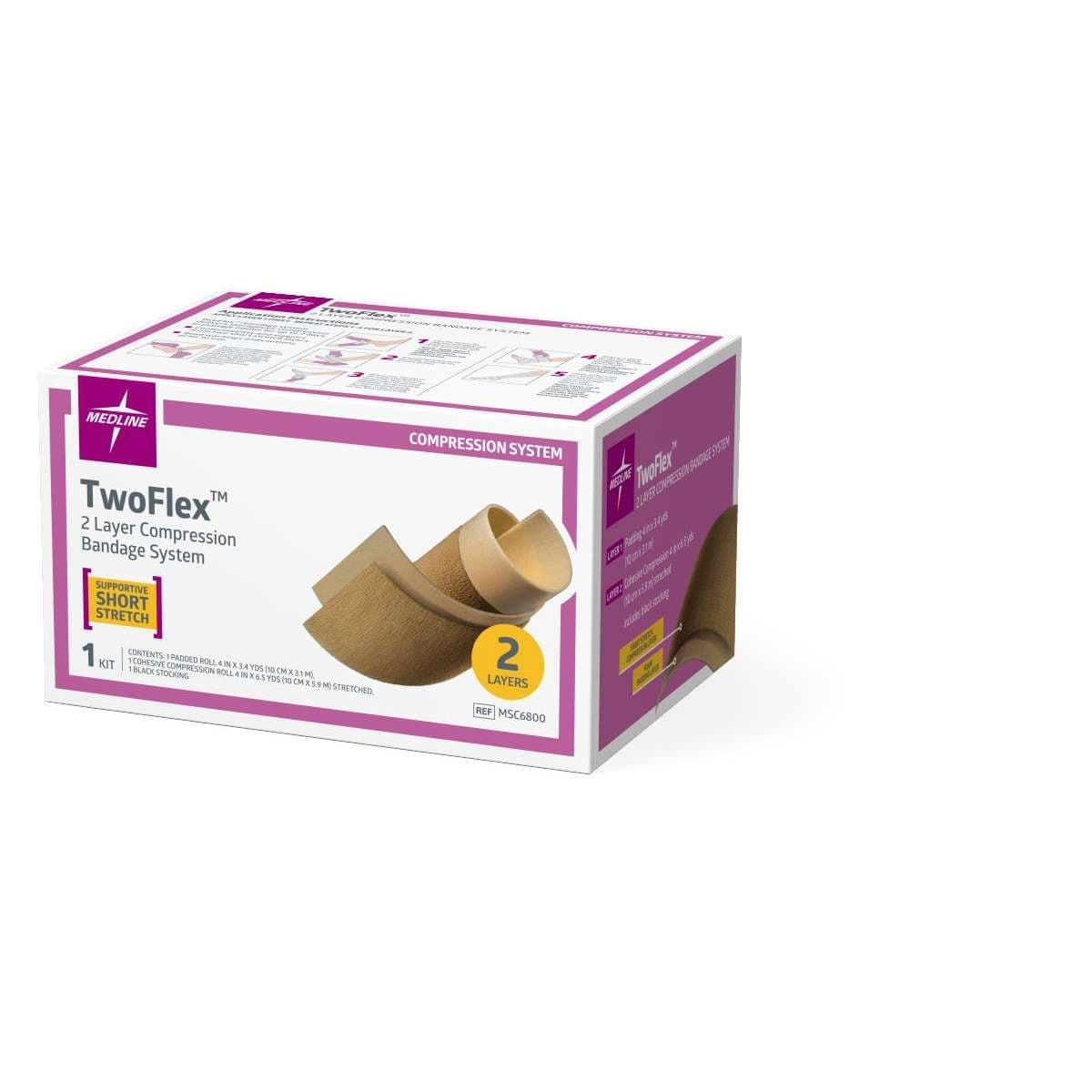 Twoflex 2-layer Compression System - Case of 8 - Image 1