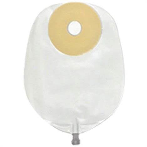 Nu hope MidSize Standard Trim to fit Urinary Pouch, Oval A Deep Convex - Box of 10 - Image 1