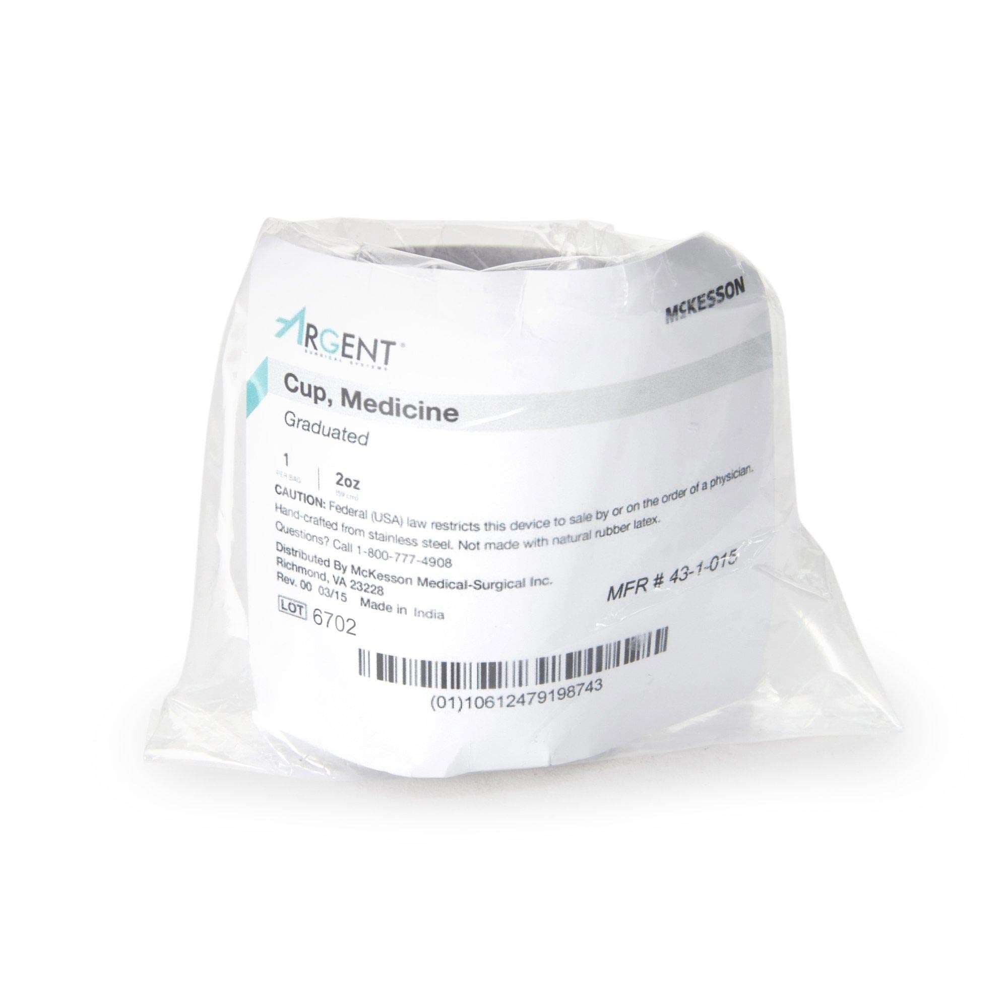 McKesson Argent Graduated Medicine Cup - Image 2