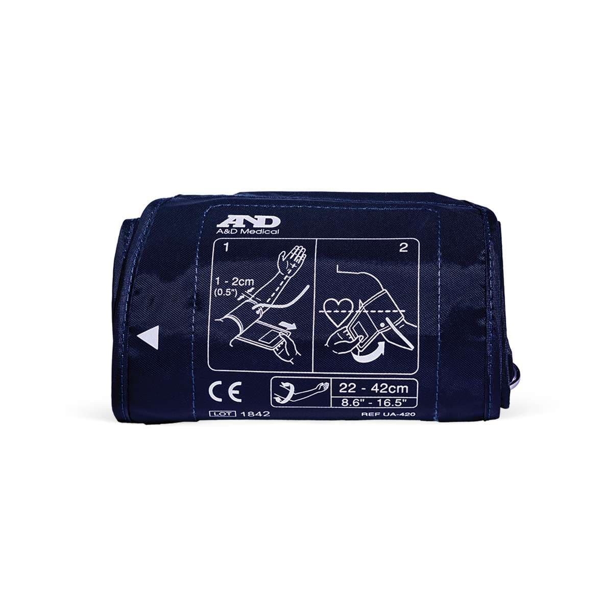 A&D Medical ESSENTIAL Wide Range Cuff Upper Arm Blood Pressure Monitor - Image 4