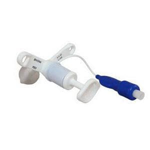 Smiths Bivona Aire-Cuf Pediatric V Neck Flange Tracheostomy Tube, Size 2.5 - Image 1