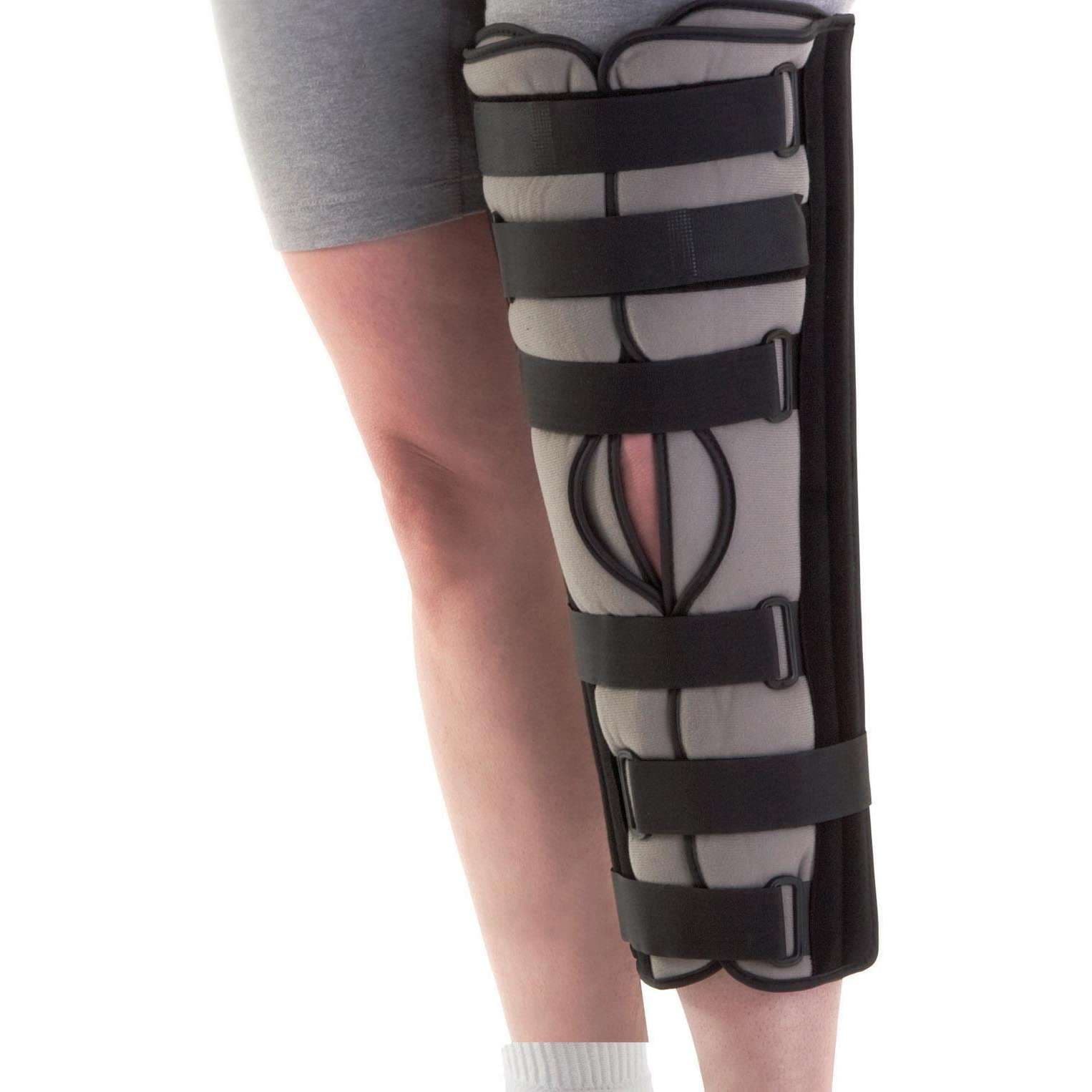 Medline Universal Tri-Panel Knee Immobilizer, 20 Inch - Image 1