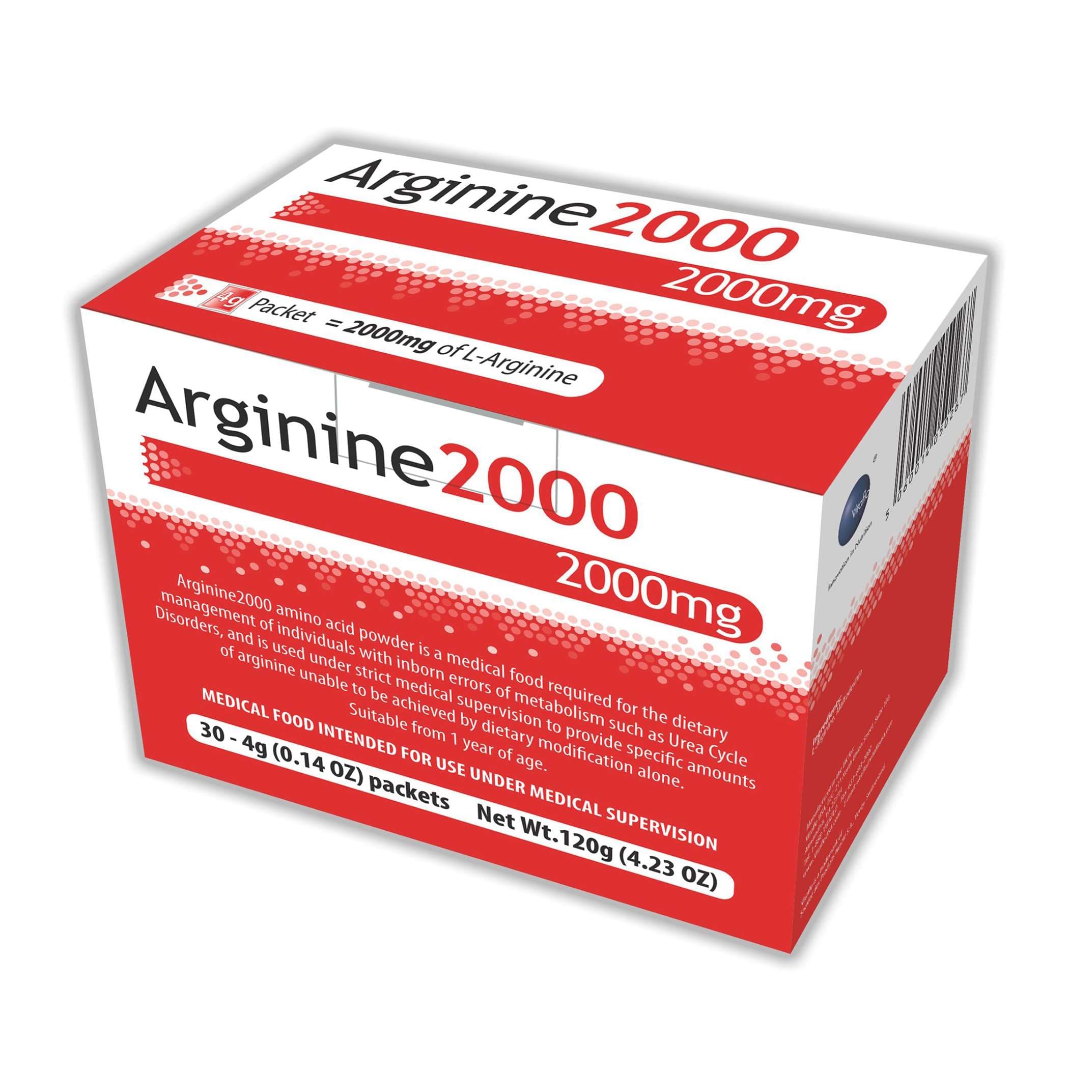 Arginine 2000 Oral Supplement, 4 Gram - Each - Image 1