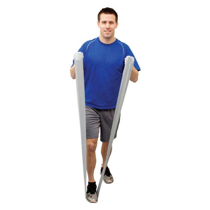 Val-u-Band Twin-Pak Exercise Band, Latex, mushroom, 2X-heavy - Image 1