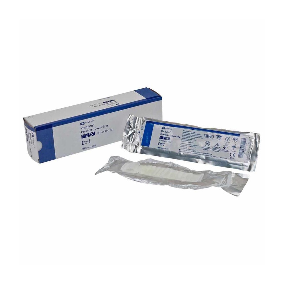 Kendall Vaseline Petrolatum Gauze Dressing with Overwrap - Image 2