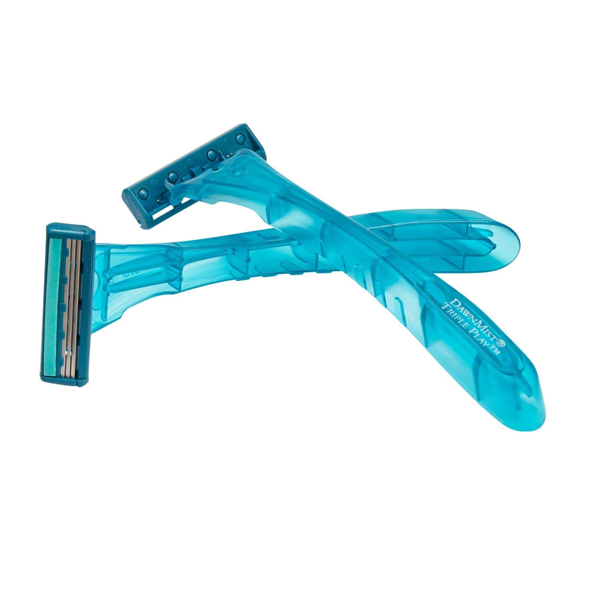 DawnMist Triple Play Razor, Teal - Image 3