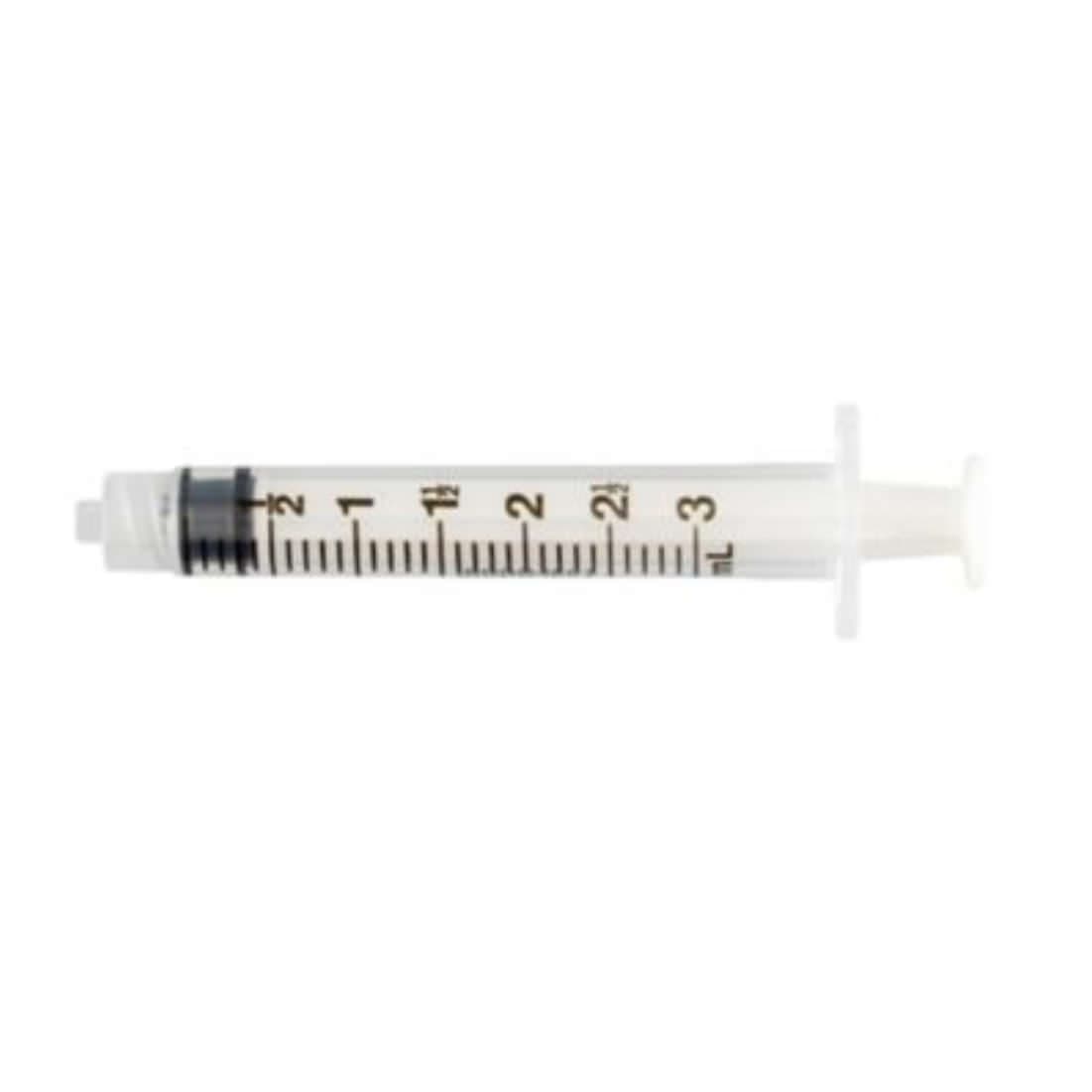 Monoject Soft Pack Syringes, 3 ML, Luer Lock Tip - Case of 800 - Image 1