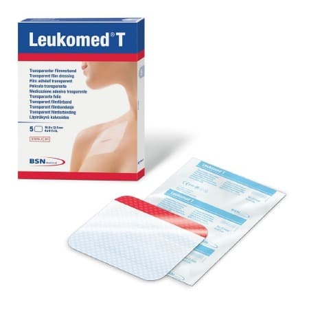 Leukomed T Transparent Film Dressing, 6 x 10 Inch - Box of 50 - Image 1