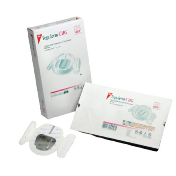 3M Tegaderm CHG I.V. Securement Dressing - Image 2