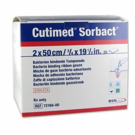 Cutimed Sorbact Swab Dressing, 0.8 x 19.7 Inch - Each - Image 1