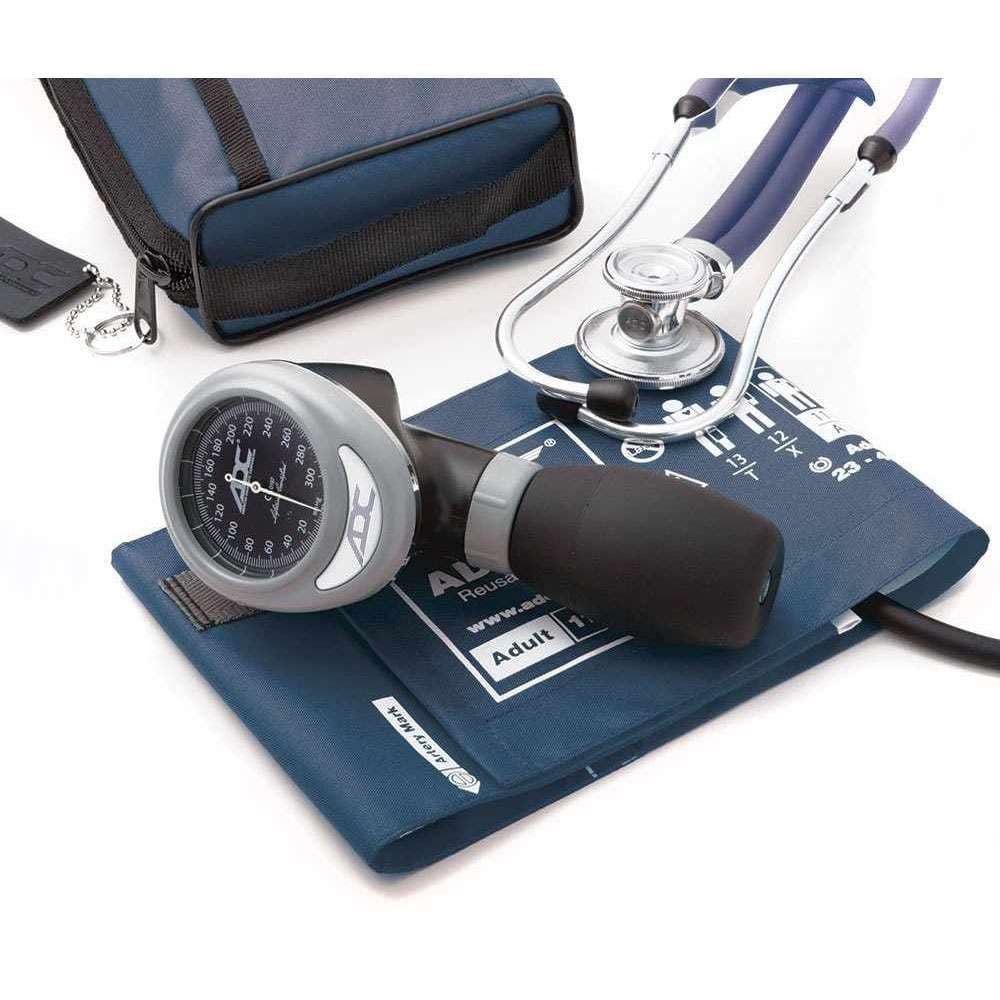 ADC Pro's Combo I Palm Aneroid & Sprague Kit, Adult Only, Navy - Image 1