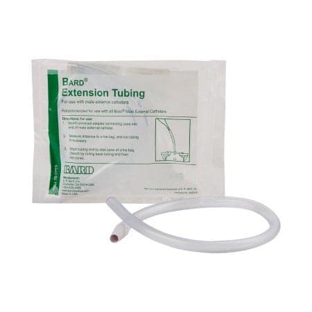 Bard Leg Bag Extension Tubing with Connector, Non-Sterile - Each - Image 1