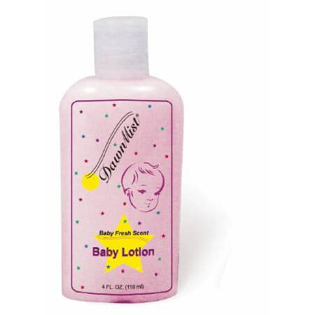 DawnMist Baby Lotion, Scented, 4 oz. Bottle - Case of 96 - Image 1
