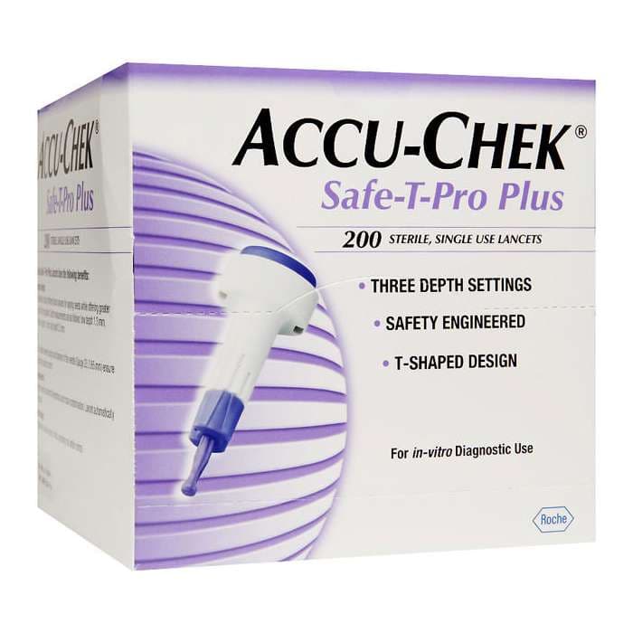 Accu-Chek Safe-T-Pro Plus Lancet - Case of 1200 - Image 1