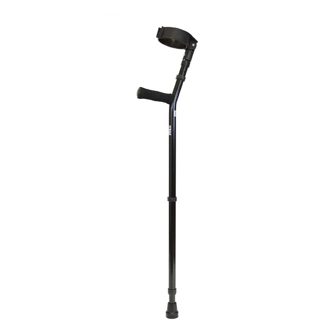 Walk Easy adult forearm bariatric crutches with full cuff (pair) - Image 2