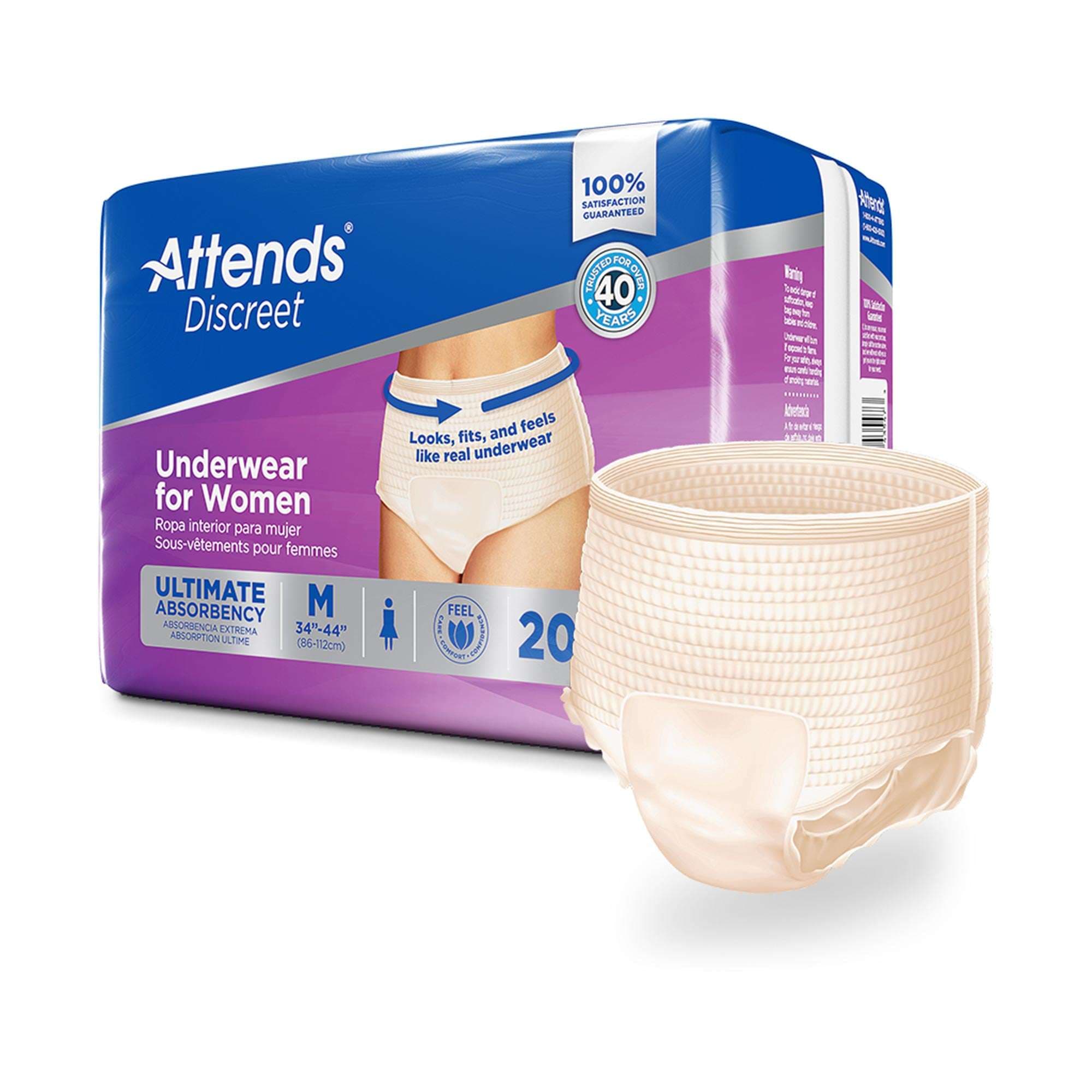 Attends Discreet Underwear for Women - Image 2