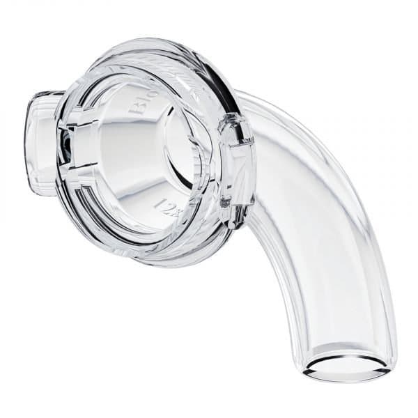 InHealth Blom-Singer StomaSoft Laryngectomy Tube, Non-Fenestrated, 9.5mm I.D., 12.0mm O.D., 8/36 - Each - Image 1