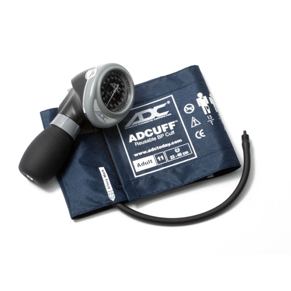 ADC Diagnostix Palm Aneroid Sphyg, Navy, Adult - Image 1