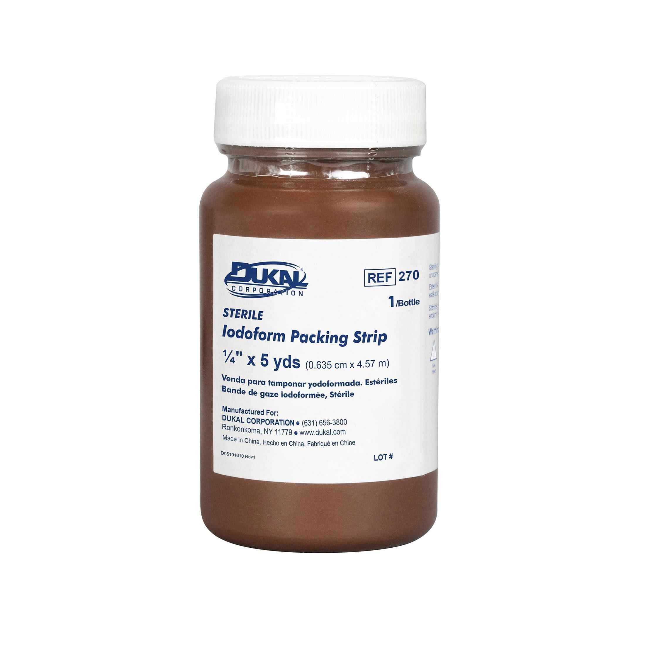 Dukal Iodoform Wound Packing Strip, 1/4 Inch x 5 Yard - Each - Image 1