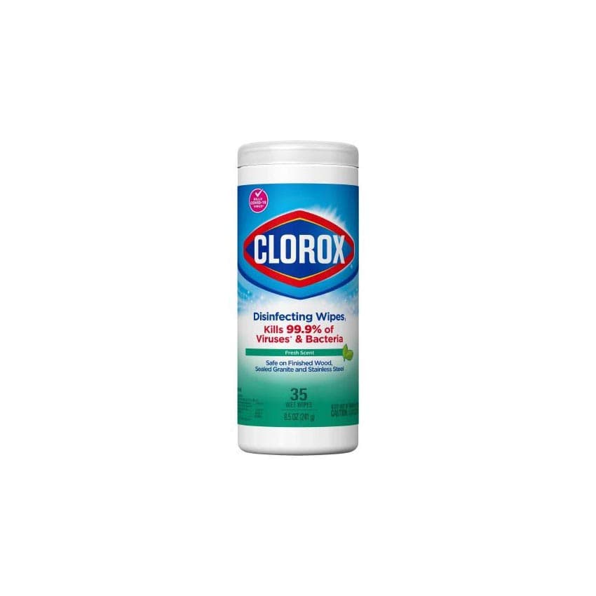 Clorox Surface Disinfecting Wipes, Fresh Scent - Case of 420 - Image 1