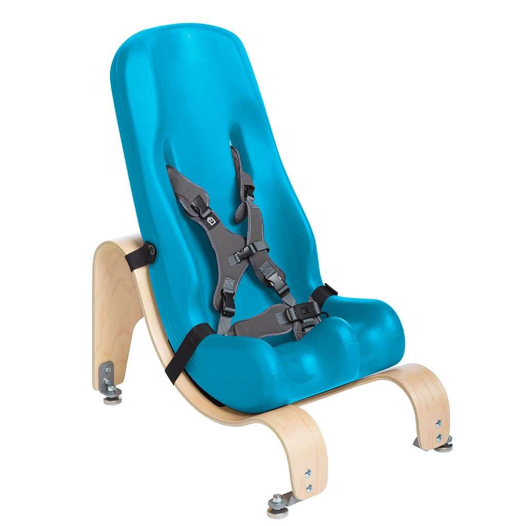 Special Tomato Sitter with Stationary Base, Size 1, Aqua - Image 1
