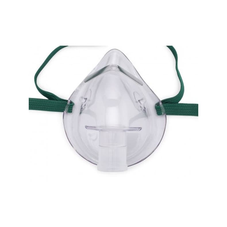 Salter I-Guard Adult Non Valved Elongated Aerosol Mask With Micro-Vented Ports - Image 1