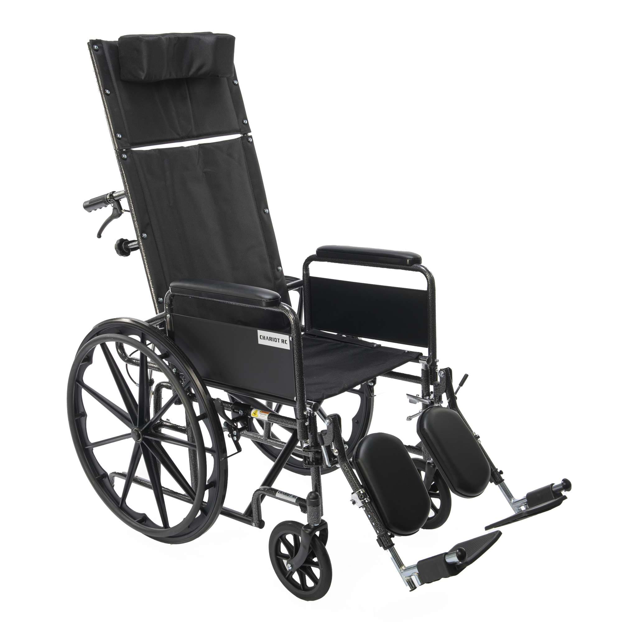 Chariot Reclining Wheelchair with Elevating Legrests by Proactive Medical - Image 3