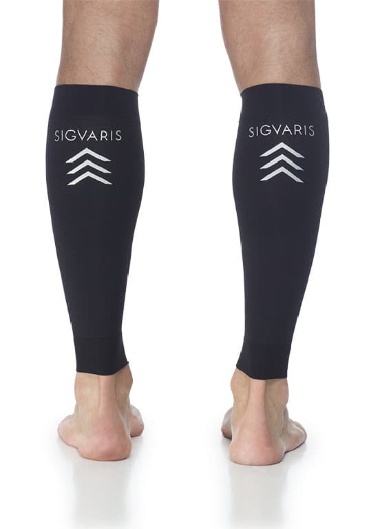 Sigvaris Traverse Performance Sleeve, 20-30 mmHg, Small, Black - Pair - Image 1