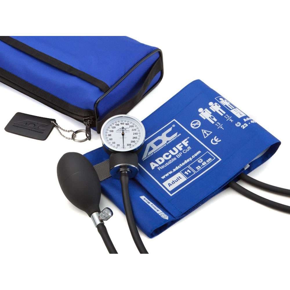 ADC Prosphyg 768 Pocket Aneroid Sphyg, Royal-blue, Adult - Image 1