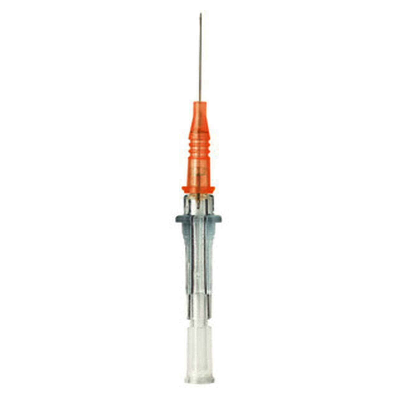 BD Angiocath Peripheral IV Catheter, Stright Hub, Orange, 14 Fr, 1.16 Inch - Each - Image 1