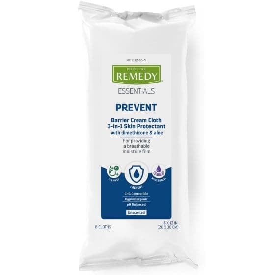 AloeTouch PROTECT Barrier Cream Wipes - Bag of 8 - Image 1