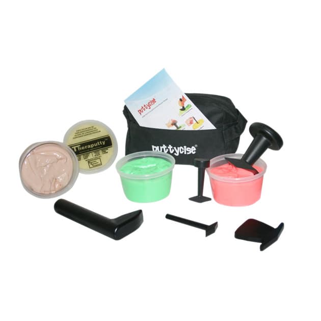 Puttycise Theraputty Tool Set With Putties, Easy, 1 Lb - Image 1