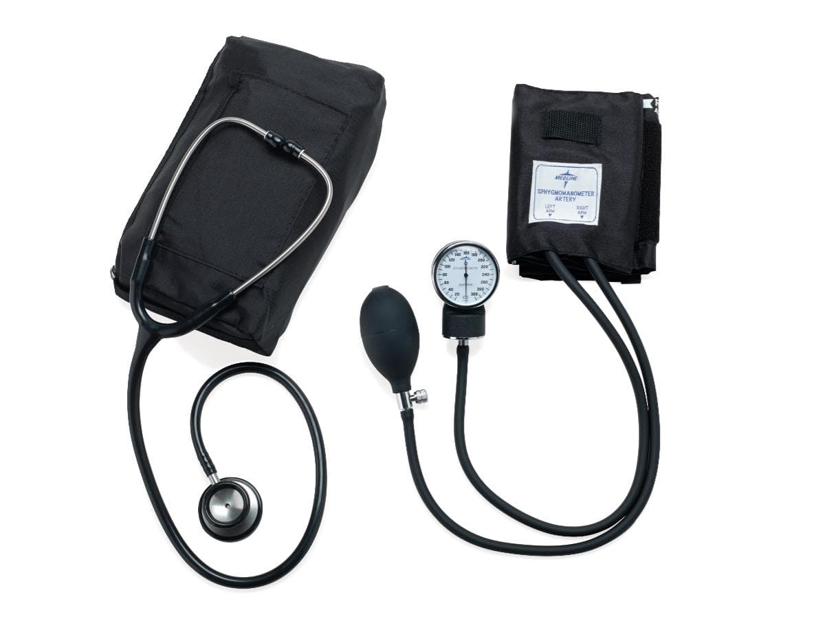 Medline Premium Compli-Mates Kit with Stainless Steel Stethoscope - Image 2