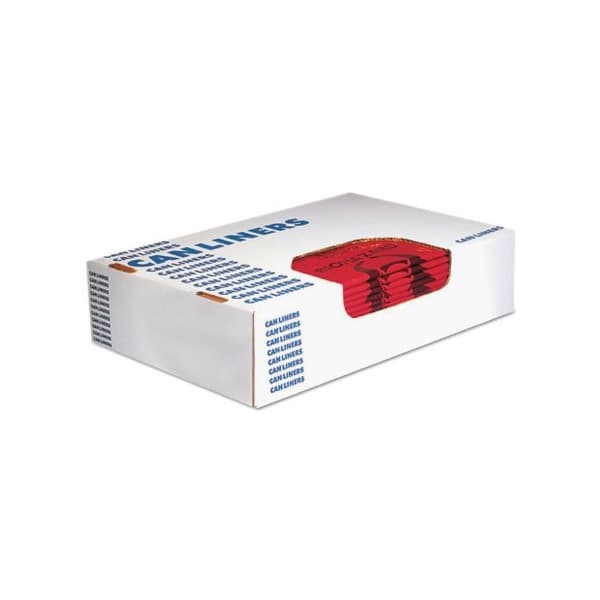 Colonial Bag Red Infectious Waste Bag, 10 gallon, 23 x 23 Inch - Case of 500 - Image 1