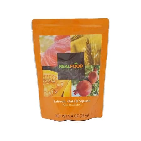 Real Food Blends Ready to Use Tube Feeding Formula, Salmon, Oats and Squash - Case of 12 - Image 1