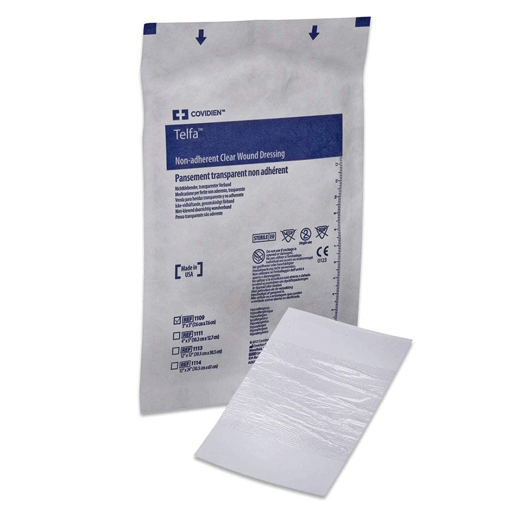 Telfa Clear Wound Dressings, 4 x 5 Inch - Each - Image 1