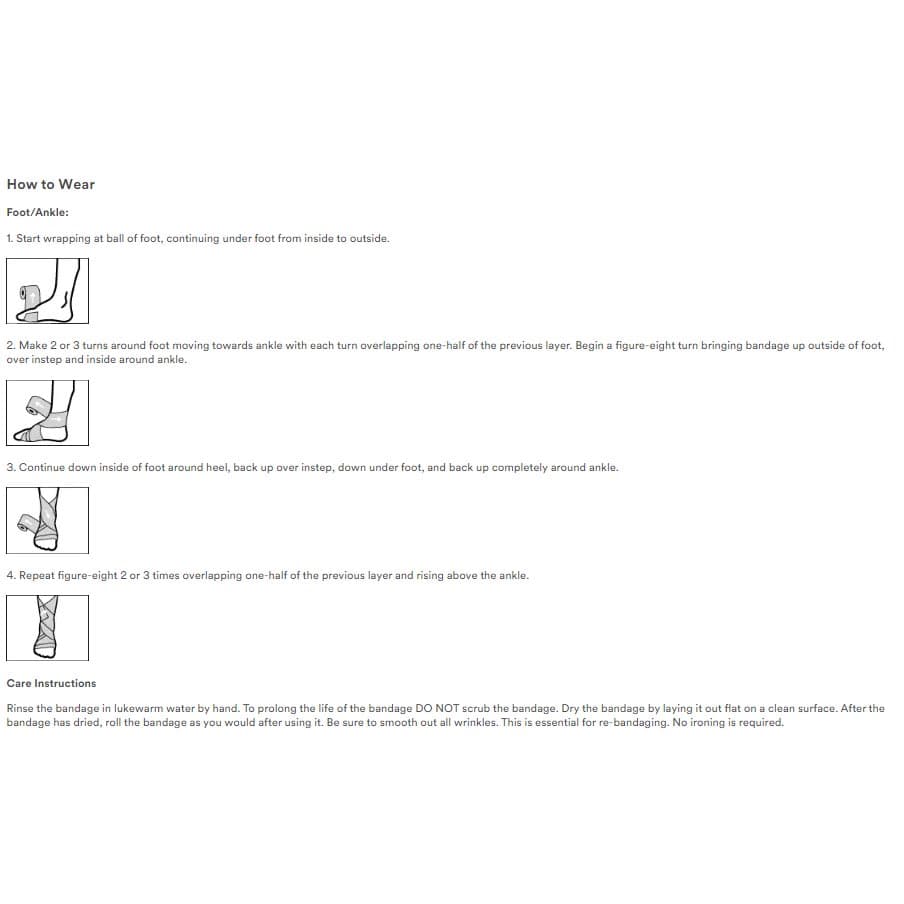 3M Ace Elastic Bandage with Metal Clips, Black - Image 2