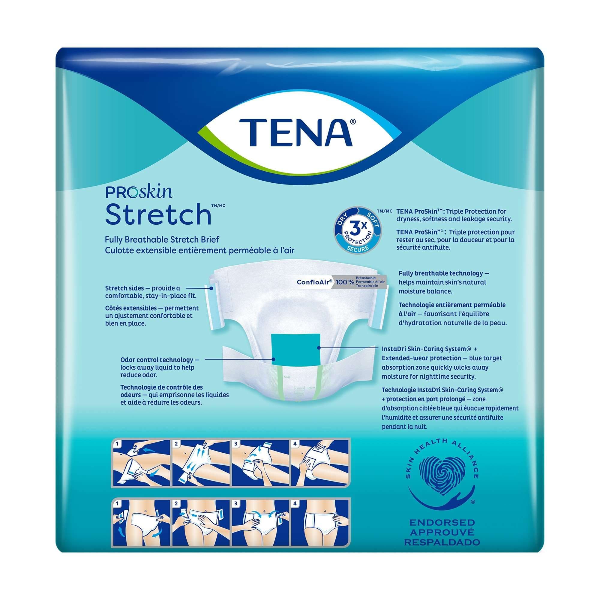 TENA ProSkin Stretch Super Incontinence Brief - Image 2