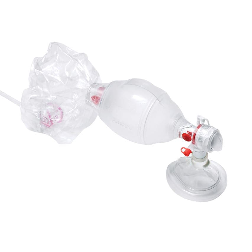 Medline Spur Pediatric Resuscitator Bag with Infant Mask - Image 1