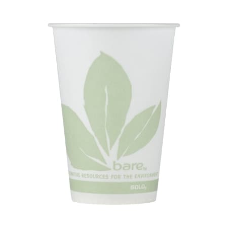 Bare Eco-Forward Drinking Cup Leaf Print, 7 oz. - Case of 2000 - Image 1