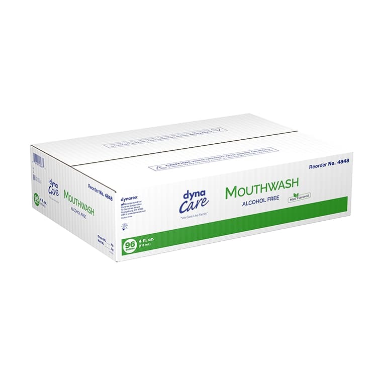 Dynarex Dynacare Alcohol-Free Mouthwash, Mint Flavor - Image 2