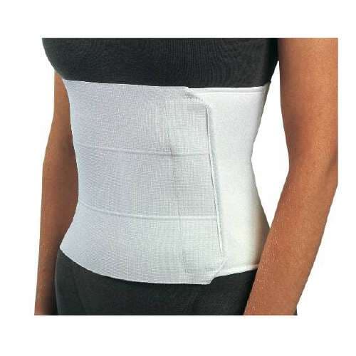 ProCare Abdominal Binder Hook and Loop Closure 12 Inch Height, Medium - Image 1