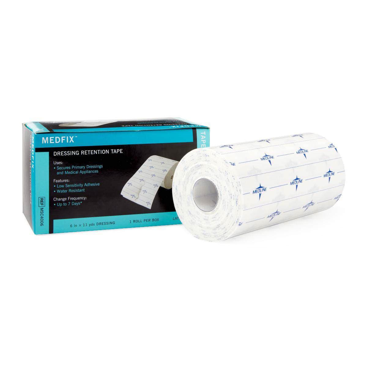 Medline Medfix Dressing Retention Tape, 6 Inch x 11 Yard - Image 1